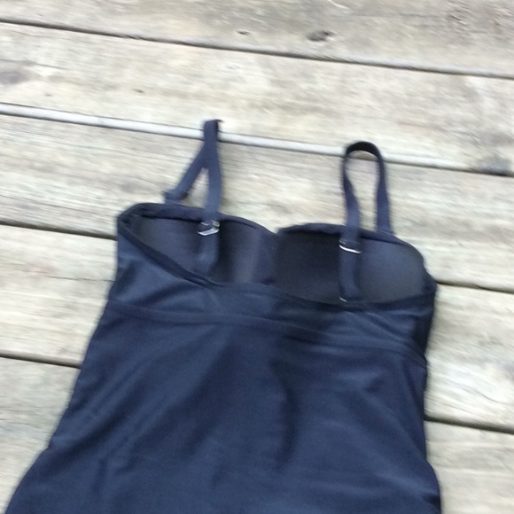 🌟Jones New York Black Ruched & Gathered Swimsuit - Picture 4 of 4
